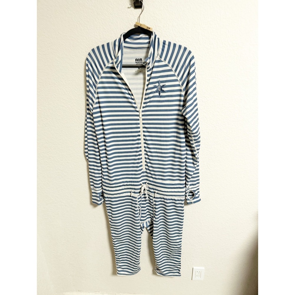 Airblaster Hoodless Ninja Suit Outdoor One Piece Base Layer Striped Medium